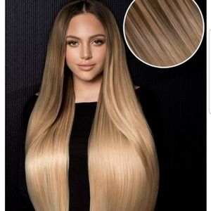 *SOLD* Bellami Hair Extensions Med Ash Brown